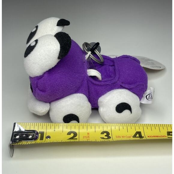 Vintage 1998 Putt Putt Plush Keychain Mini 4” Purple Car Humongous BD&A With Tag - Picture 12 of 12